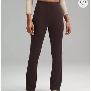 Lululemon Smooth Fit Pull On Pant Espresso High Rise sz 8